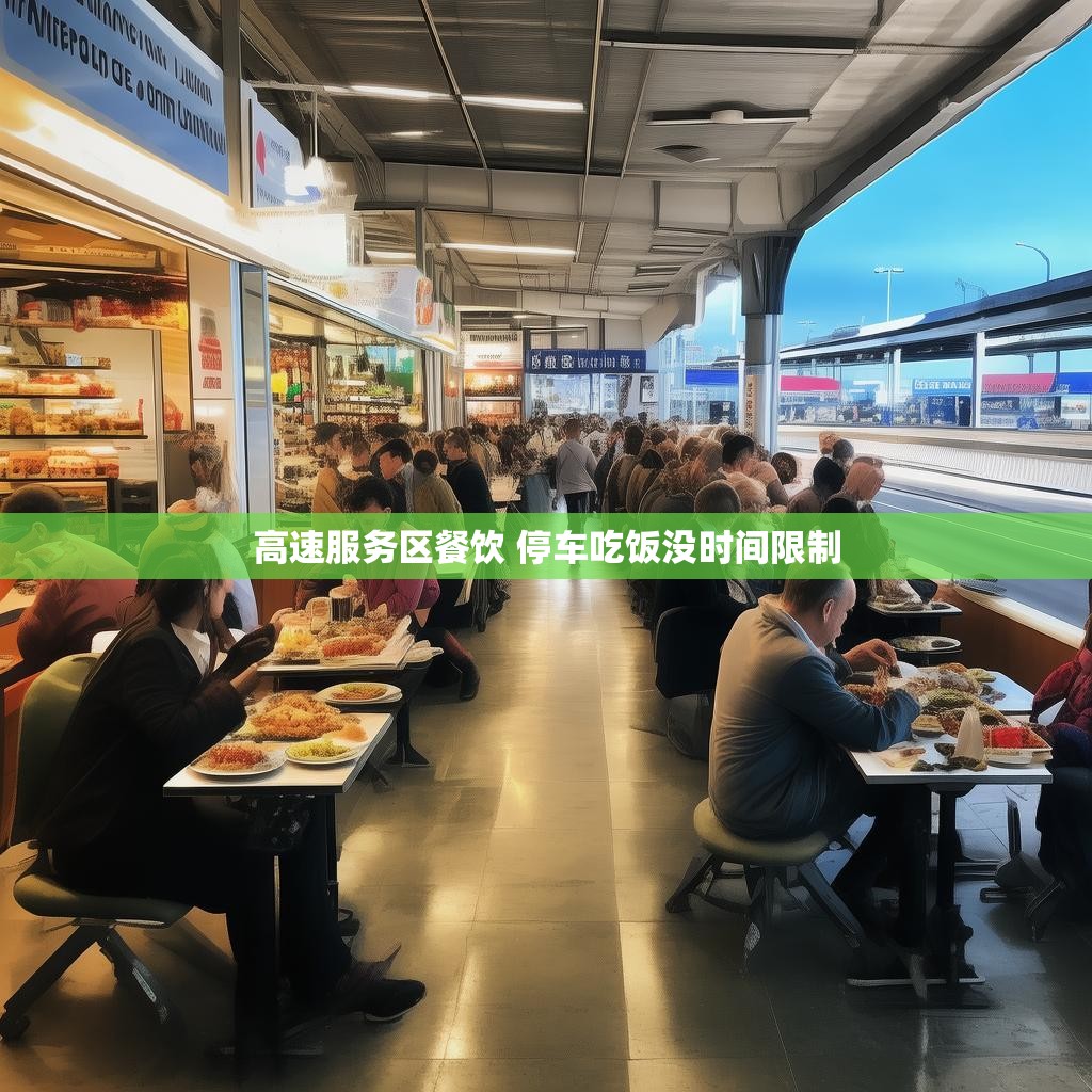 高速服务区餐饮 停车吃饭没时间限制