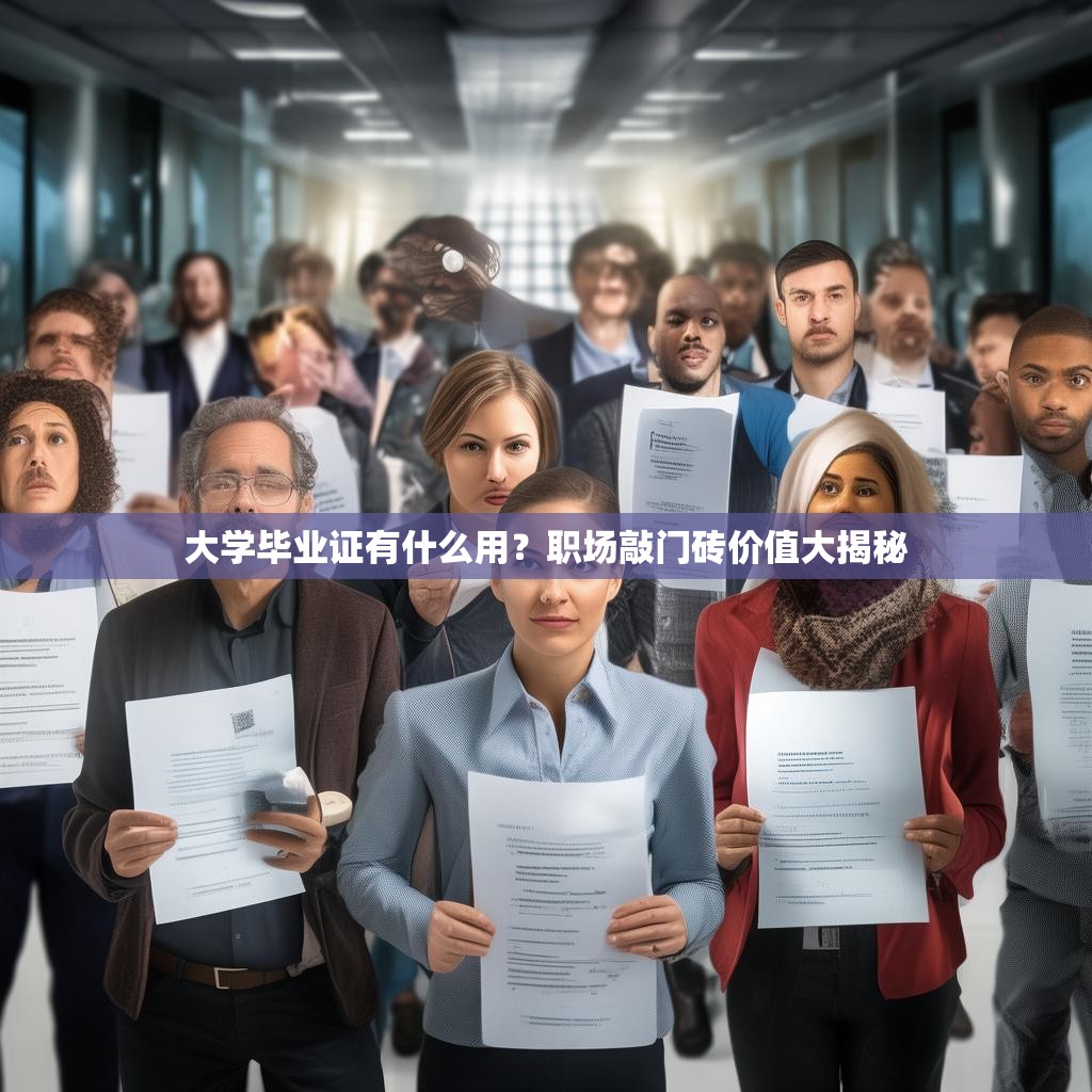 大学毕业证有什么用？职场敲门砖价值大揭秘