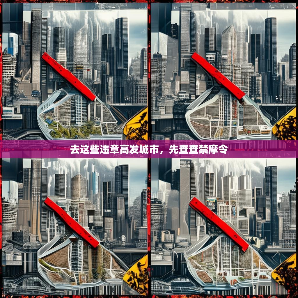 去这些违章高发城市,先查查禁摩令 去这些违章高发城市,先查查禁摩令